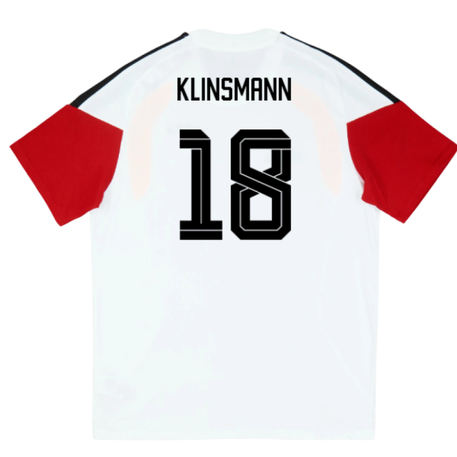 2026-2027 Germany Training Tee (White) - Kids (Klinsmann 18)-The Soccer Shirt Hub