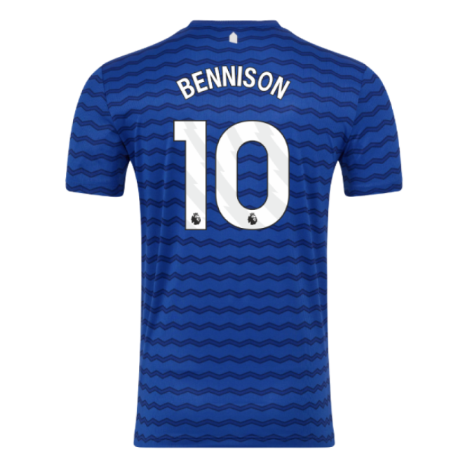 2025-2026 Everton Home Shirt (Bennison 10)-The Soccer Shirt Hub