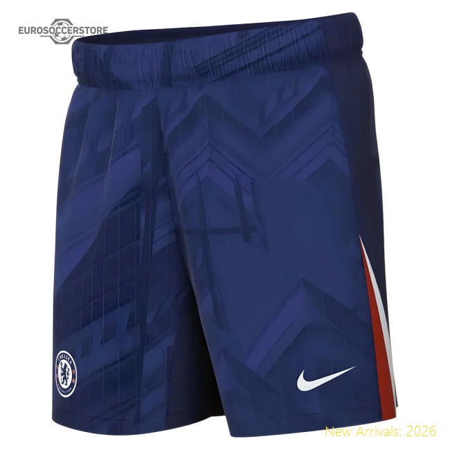 2025-2026 Chelsea Home Shorts (Blue) - Kids-The Soccer Shirt Hub