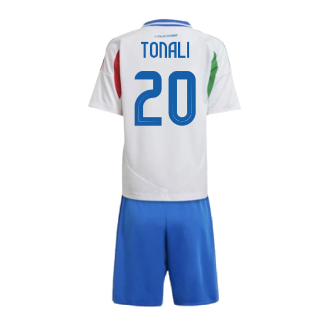 2024-2025 Italy Away Mini Kit (TONALI 20)-The Soccer Shirt Hub