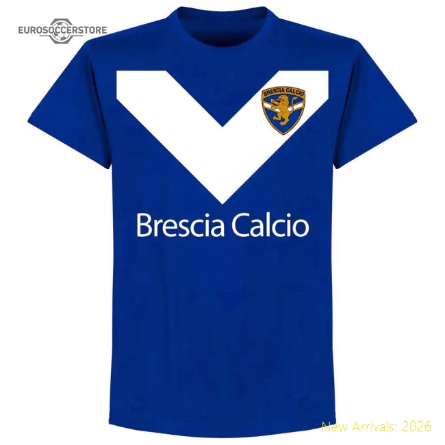 Brescia Team T-Shirt - Royal-The Soccer Shirt Hub
