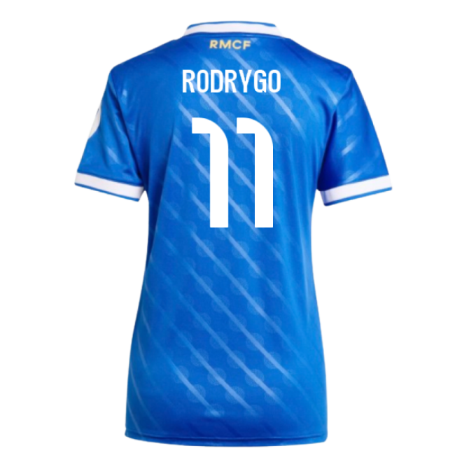 2025-2026 Real Madrid Third Shirt (Womens) (Rodrygo 11)-The Soccer Shirt Hub