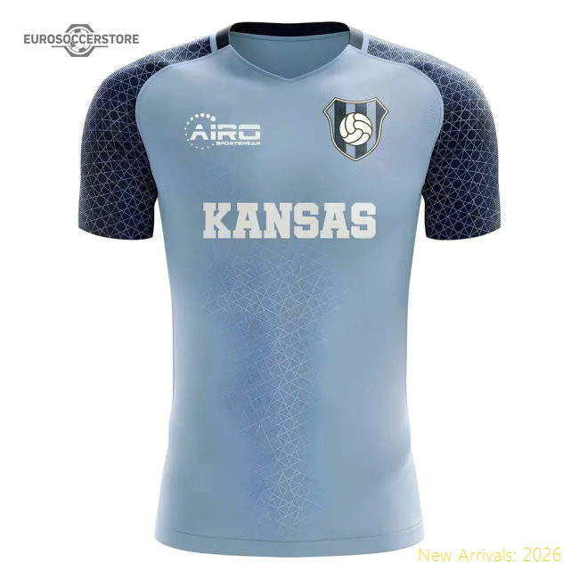 2025-2026 Kansas Home Concept Football Shirt-The Soccer Shirt Hub