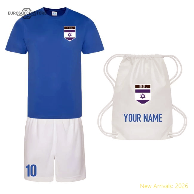 Personalised Israel Training Kit Package-The Soccer Shirt Hub
