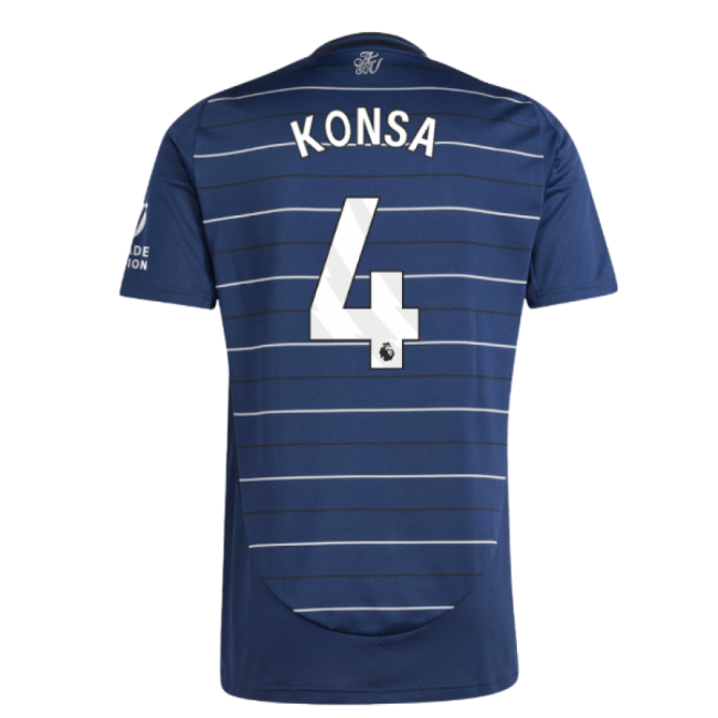2024-2025 Aston Villa Third Shirt (Konsa 4)-The Soccer Shirt Hub
