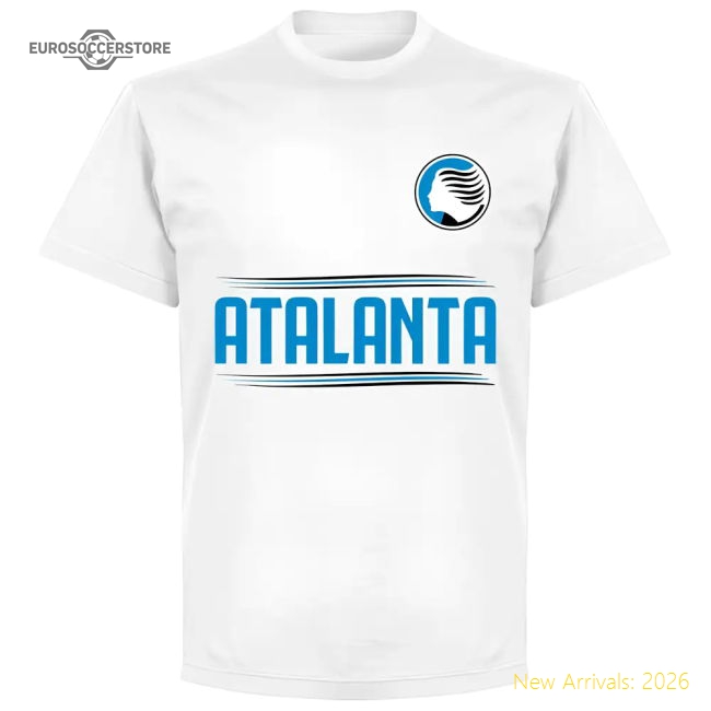 Atalanta Team T-shirt - White-The Soccer Shirt Hub