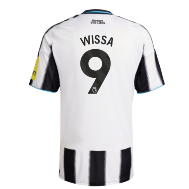 2025-2026 Newcastle Home Shirt (Wissa 9)-The Soccer Shirt Hub