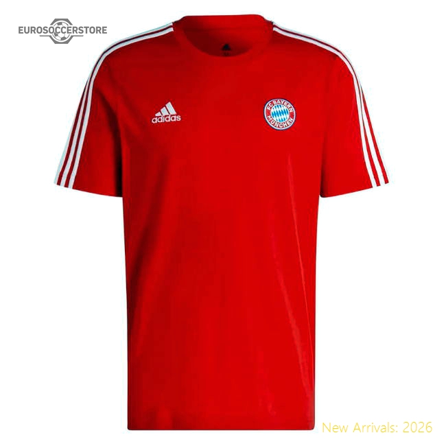 2023-2024 Bayern Munich DNA Tee (Red)-The Soccer Shirt Hub