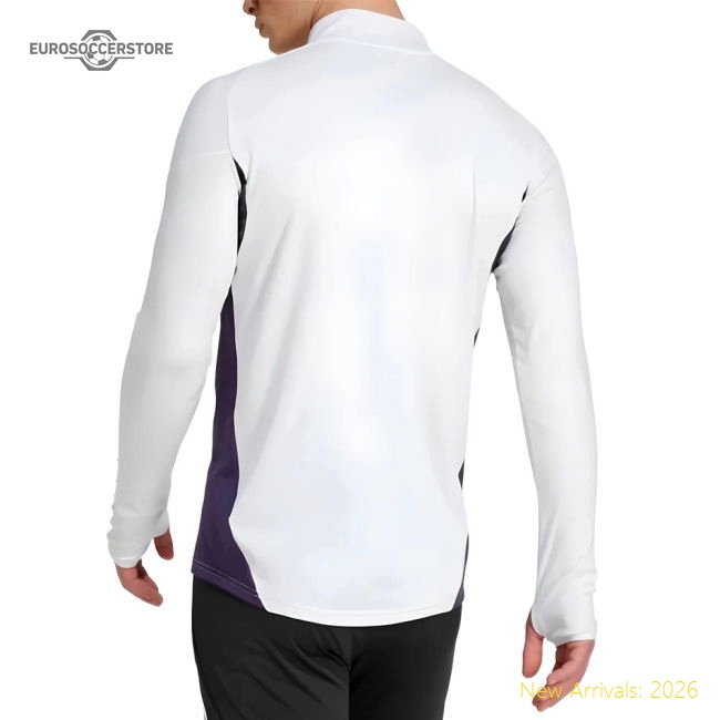 2025-2026 Man Utd Training Top (White)-The Soccer Shirt Hub