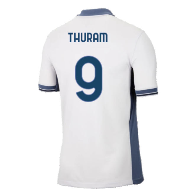 2024-2025 Inter Milan Away Shirt (Thuram 9)-The Soccer Shirt Hub
