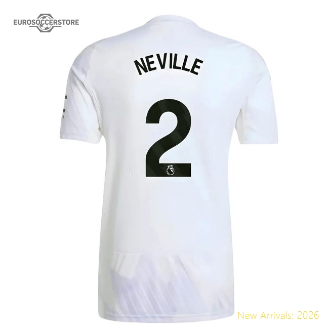 2025-2026 Man Utd Away Shirt (Neville 2)-The Soccer Shirt Hub