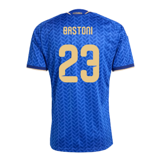 2026-2027 Italy Home Shirt (Bastoni 23)-The Soccer Shirt Hub