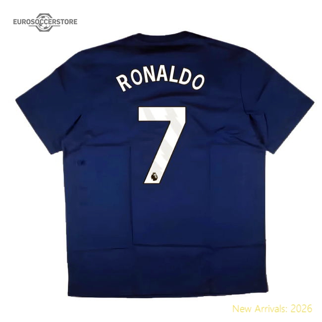 2024-2025 Man Utd Seasonal Tee (Victory Blue) (Ronaldo 7)-The Soccer Shirt Hub