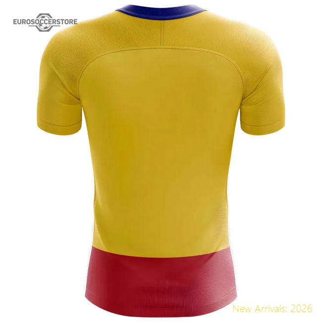 2025-2026 Colombia Flag Concept Football Shirt - Womens-The Soccer Shirt Hub