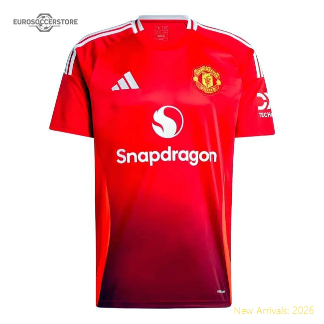 2024-2025 Man Utd Home Shirt-The Soccer Shirt Hub