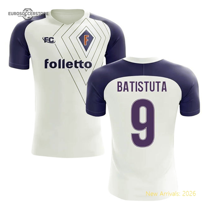 2018-2019 Fiorentina Fans Culture Away Concept Shirt (Batistuta 9)-The Soccer Shirt Hub