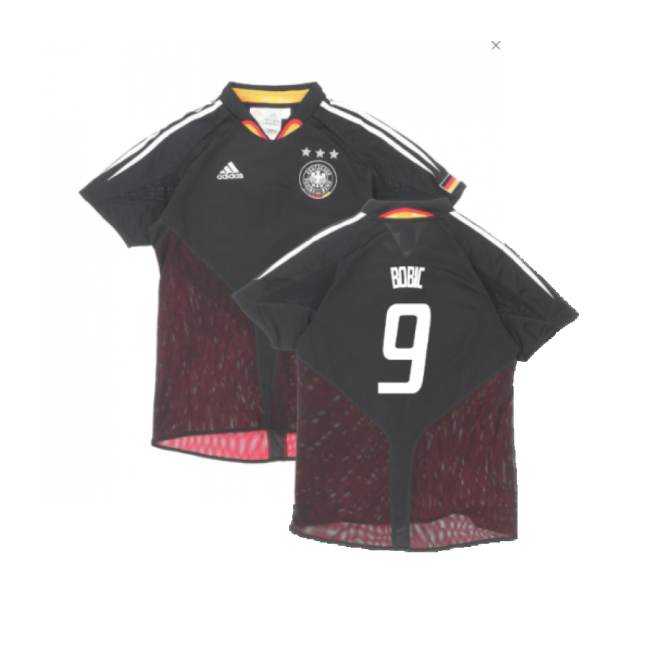 Germany 2004-06 Away Shirt ((Very Good) S) (Bobic 9)-The Soccer Shirt Hub