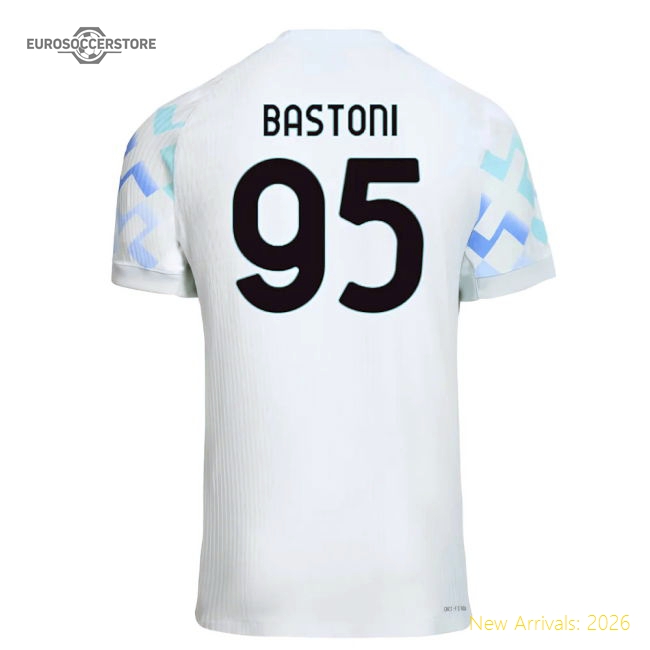 2025-2026 Inter Milan Authentic Away Shirt (Bastoni 95)-The Soccer Shirt Hub