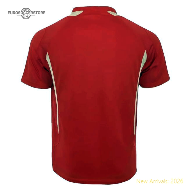 2005-2006 Liverpool Home CL Retro Shirt-The Soccer Shirt Hub