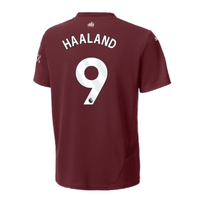 2024-2025 Man City Third Mini Kit (Haaland 9)-The Soccer Shirt Hub