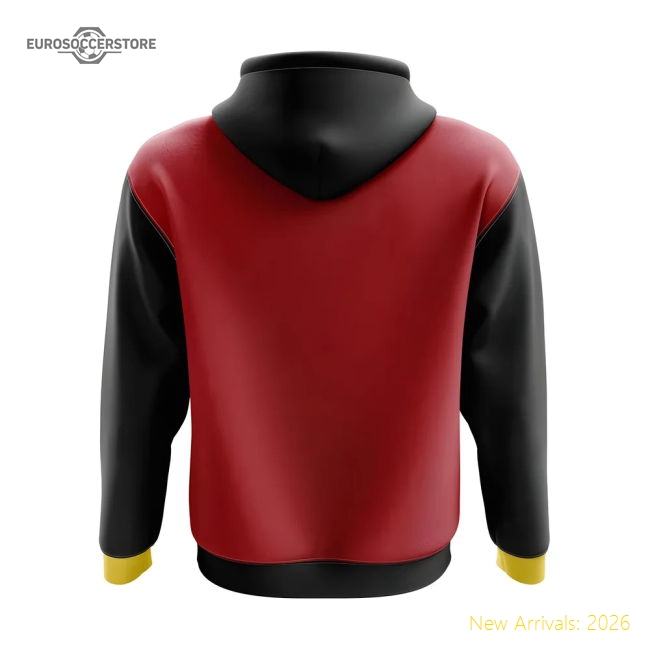 Angola Concept Country Football Hoody (Red)-The Soccer Shirt Hub