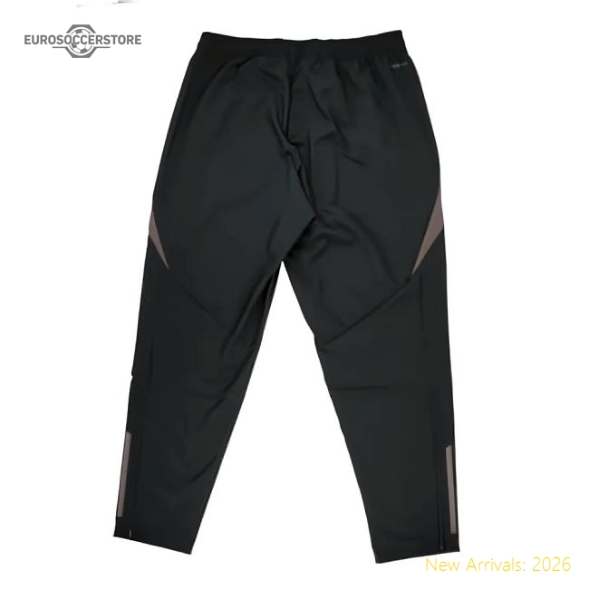 2024-2025 Real Madrid EU Presentation Pants (Dark Grey)-The Soccer Shirt Hub