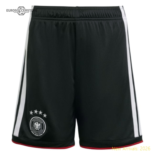 2026-2027 Germany Home Shorts (Black) - Kids-The Soccer Shirt Hub