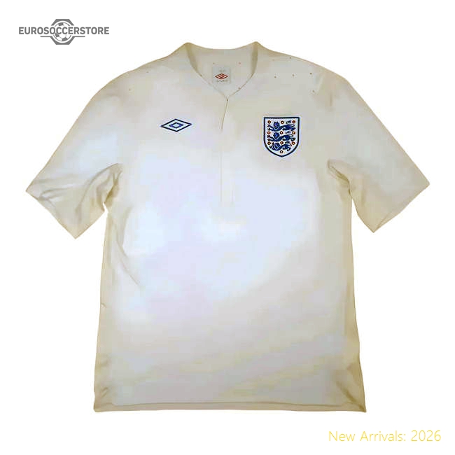 England 2010-12 Home Shirt (XL) (Very Good)-The Soccer Shirt Hub