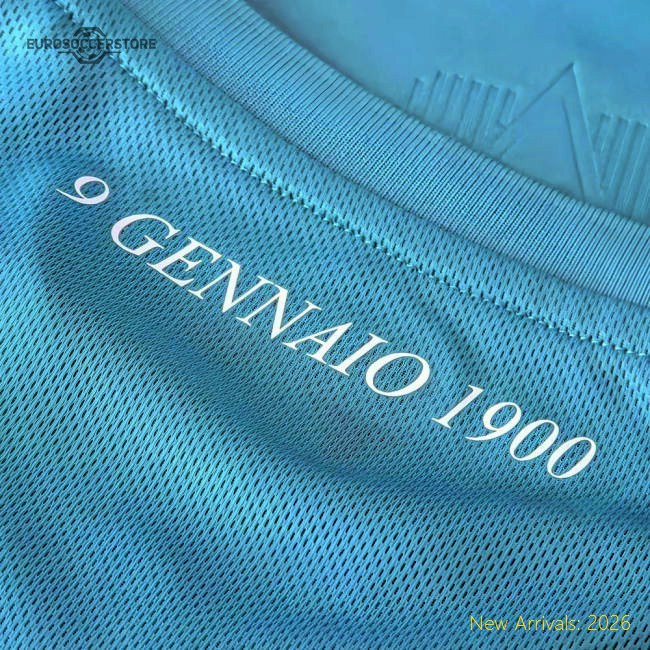 Lazio 125th Anniversary Goalkeeper Shirt (Blue)-The Soccer Shirt Hub