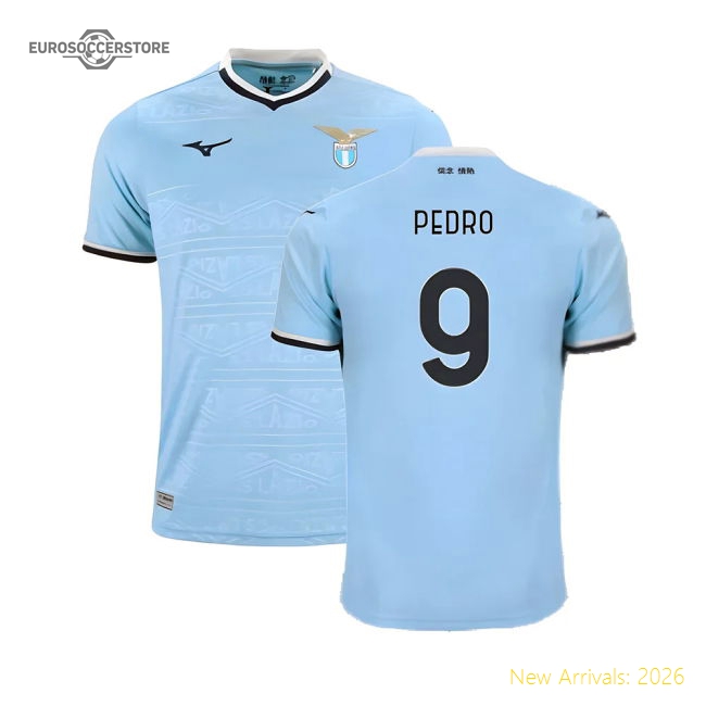 2024-2025 Lazio Home Shirt (Pedro 9)-The Soccer Shirt Hub