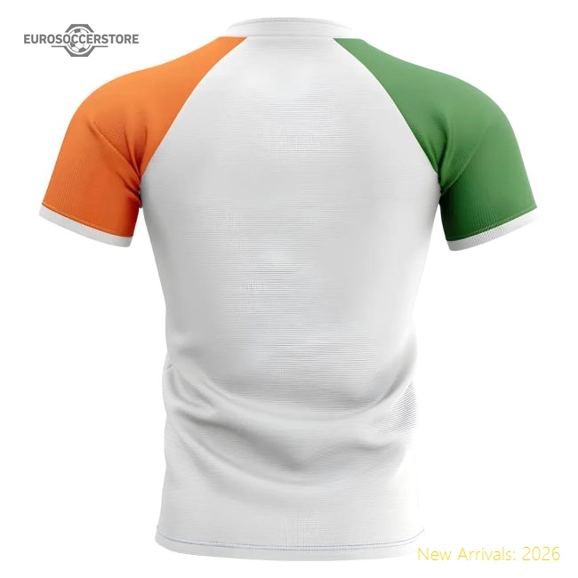 2025-2026 Ireland Flag Concept Rugby Shirt - Womens-The Soccer Shirt Hub