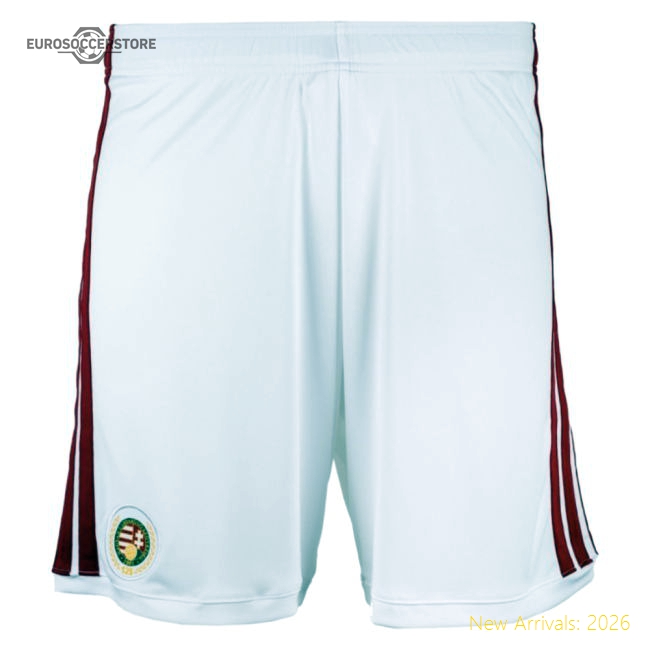 2026-2027 Hungary Home Shorts (White)-The Soccer Shirt Hub