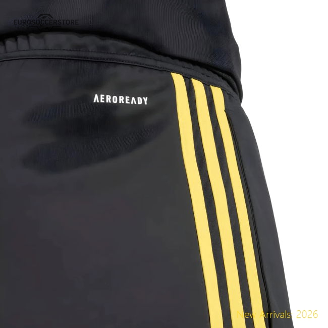 2025-2026 Man Utd Third Shorts (Black)-The Soccer Shirt Hub