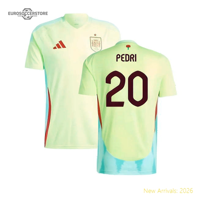 2024-2025 Spain Away Shirt (Pedri 20)-The Soccer Shirt Hub