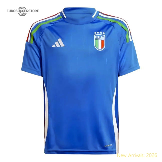 2024-2025 Italy Home Shirt (Kids)-The Soccer Shirt Hub
