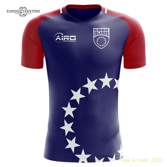 2025-2026 Cook Islands Home Concept Football Shirt - Womens-The Soccer Shirt Hub