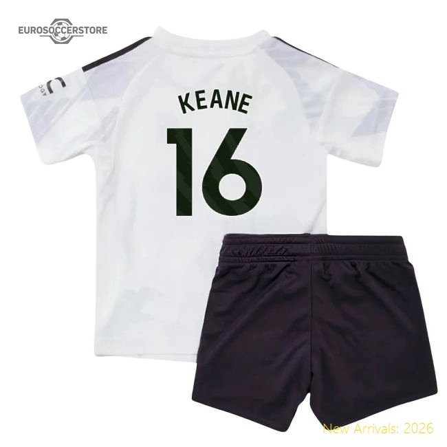 2025-2026 Man Utd Away Baby Kit (Keane 16)-The Soccer Shirt Hub