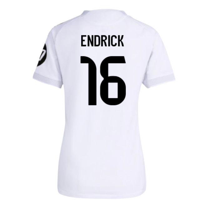 2025-2026 Real Madrid Authentic Home Shirt (Womens) (Endrick 16)-The Soccer Shirt Hub