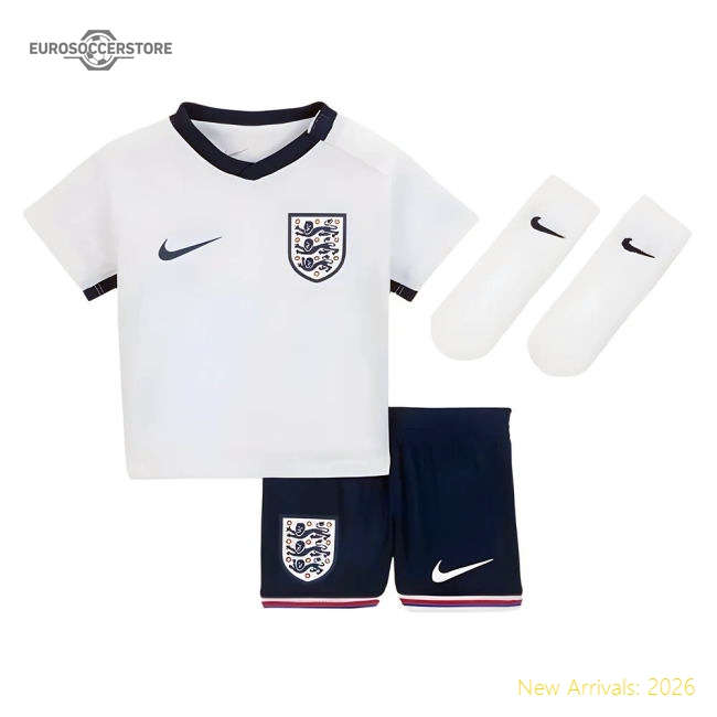 2024-2025 England Home Baby Kit-The Soccer Shirt Hub