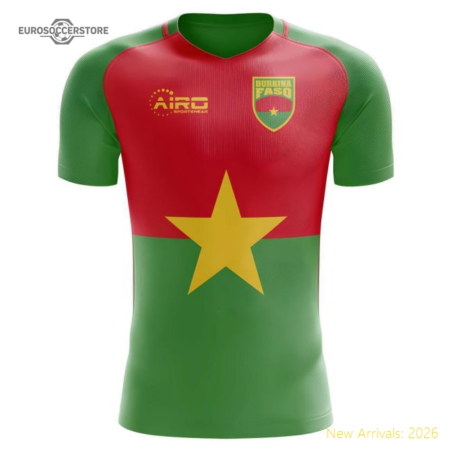 2025-2026 Burkina Faso Home Concept Football Shirt - Womens-The Soccer Shirt Hub