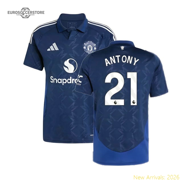 2024-2025 Man Utd Away Shirt (Antony 21)-The Soccer Shirt Hub