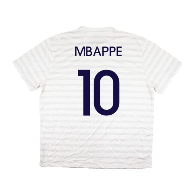 France 2014-15 Away Shirt ((Very Good) XXL) (Mbappe 10)-The Soccer Shirt Hub