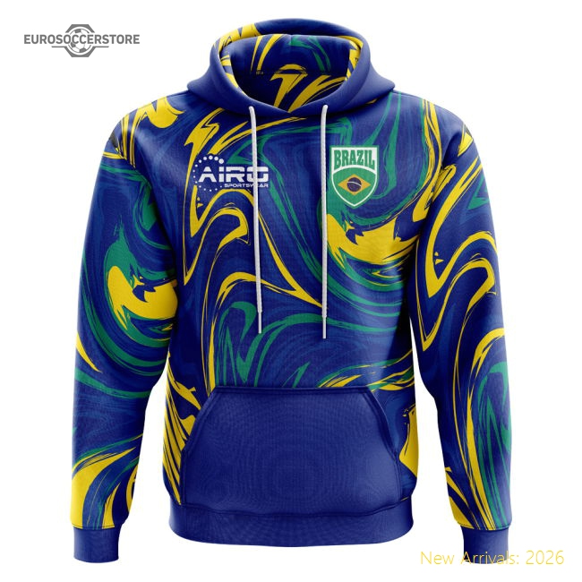 2025-2026 Brazil Away Concept Hoody (Kids)-The Soccer Shirt Hub