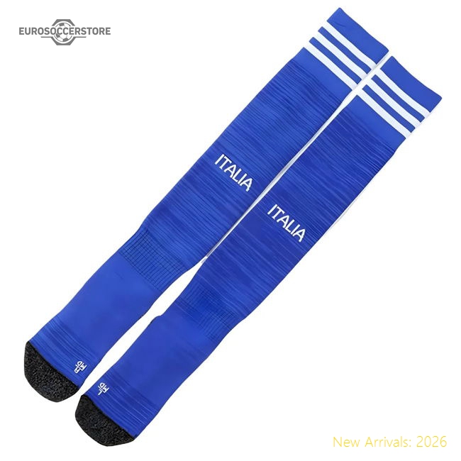 2023-2024 Italy Home Socks (Blue)-The Soccer Shirt Hub