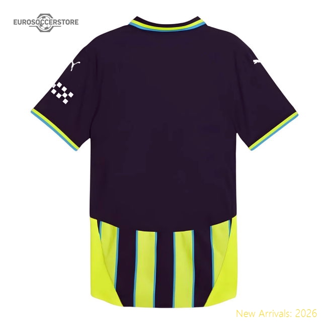 2024-2025 Man City Away Authentic Shirt-The Soccer Shirt Hub