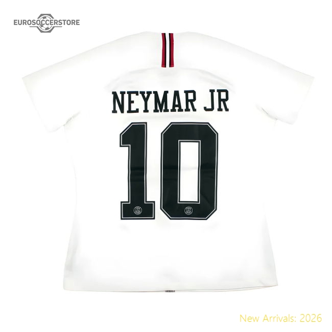 PSG 2018-19 European Away Shirt (Womens) (XL Womens) Neymar #10 (Very Good)-The Soccer Shirt Hub