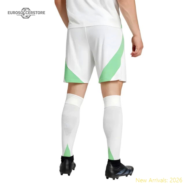 2024-2025 Algeria Home Shorts (White)-The Soccer Shirt Hub