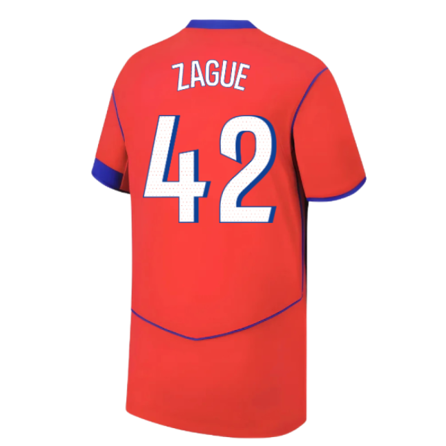 2025-2026 PSG Third Shirt (Kids) (Zague 42)-The Soccer Shirt Hub