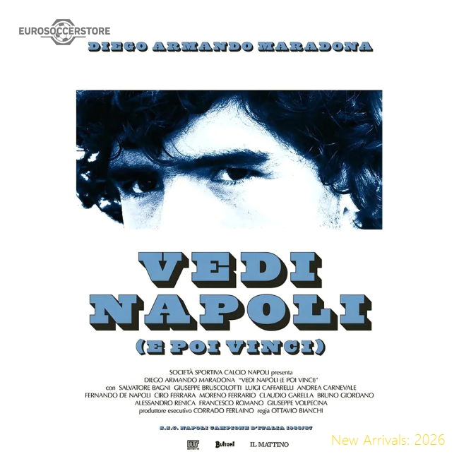 Pennarello: Vedi Napoli e poi vinci 1986 - White-The Soccer Shirt Hub