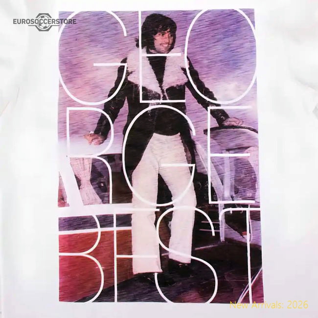 George Best Airlines T-Shirt (White)-The Soccer Shirt Hub